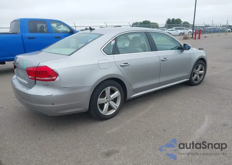 2012 Volkswagen Passat 2.5L Se from USA, damaged, VIN 1VWBH7A33CC072913